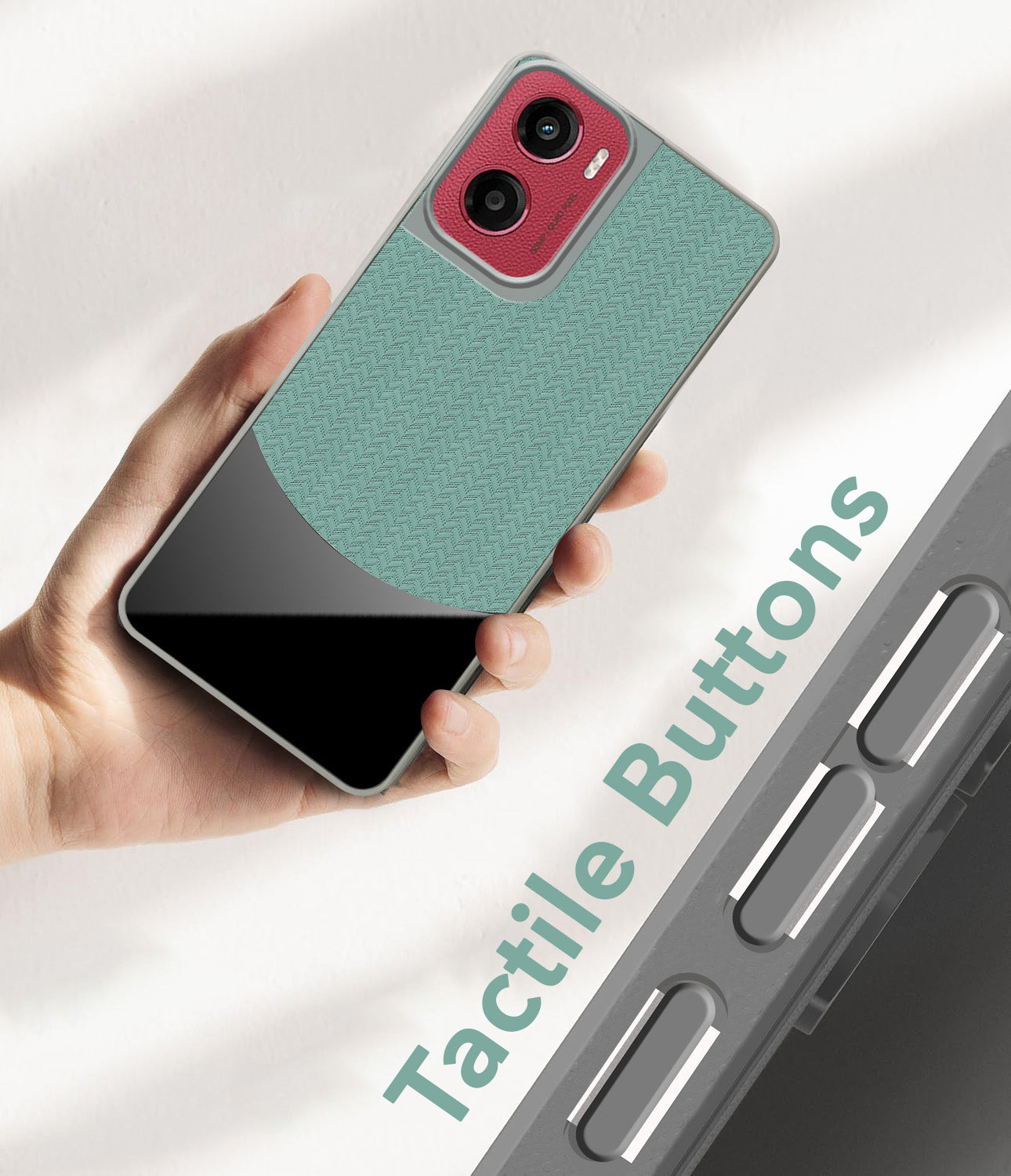 For Motorola Moto G05 Silicone Finish Back Cover Case (Premium Minimalist Professional Feel | Camera Protection Bump)