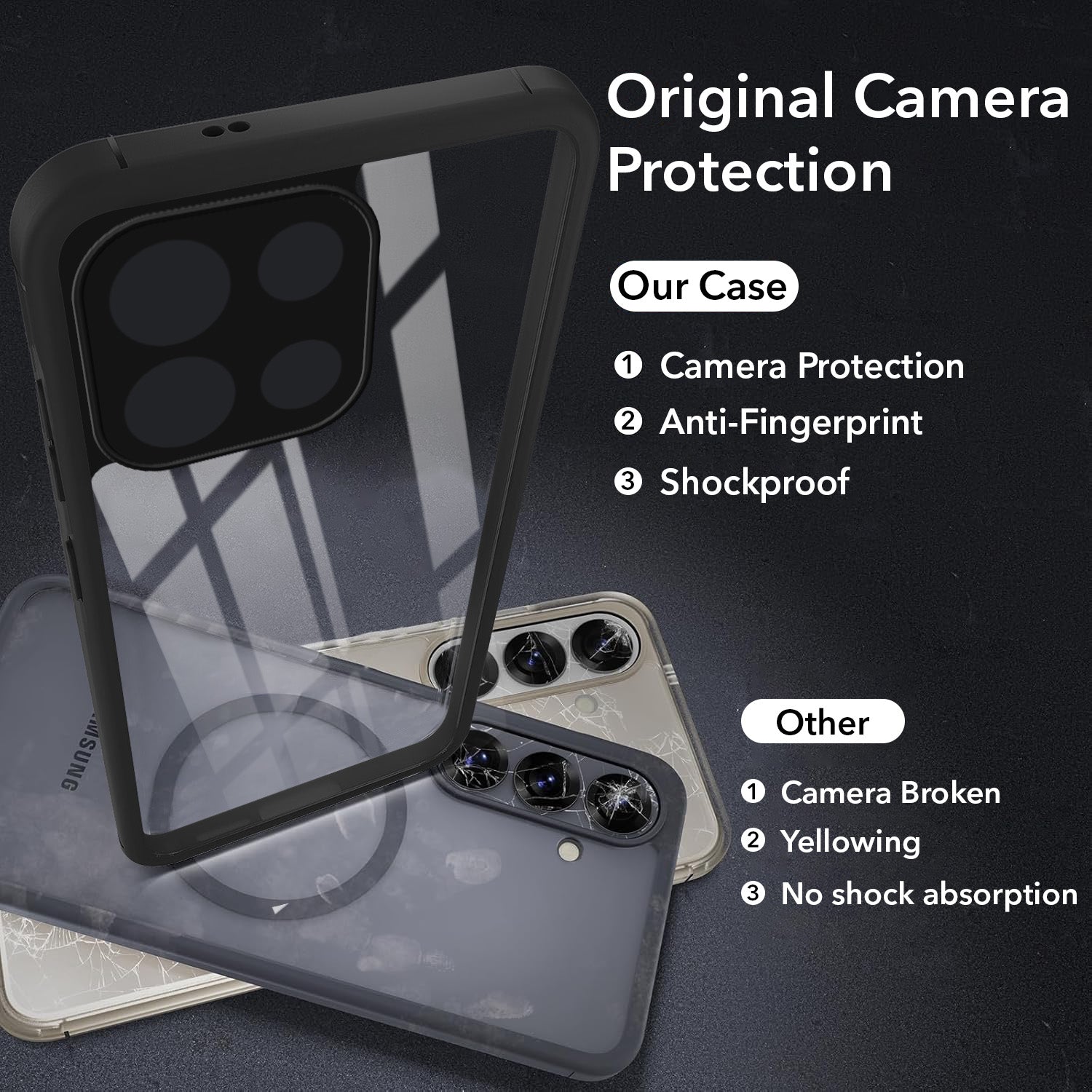 For Oneplus Nord 6 Back Cover Case Ultra-Hybrid (Lifetime Anti Yellow | Anti Scratch | Crystal Clear Shockproof)