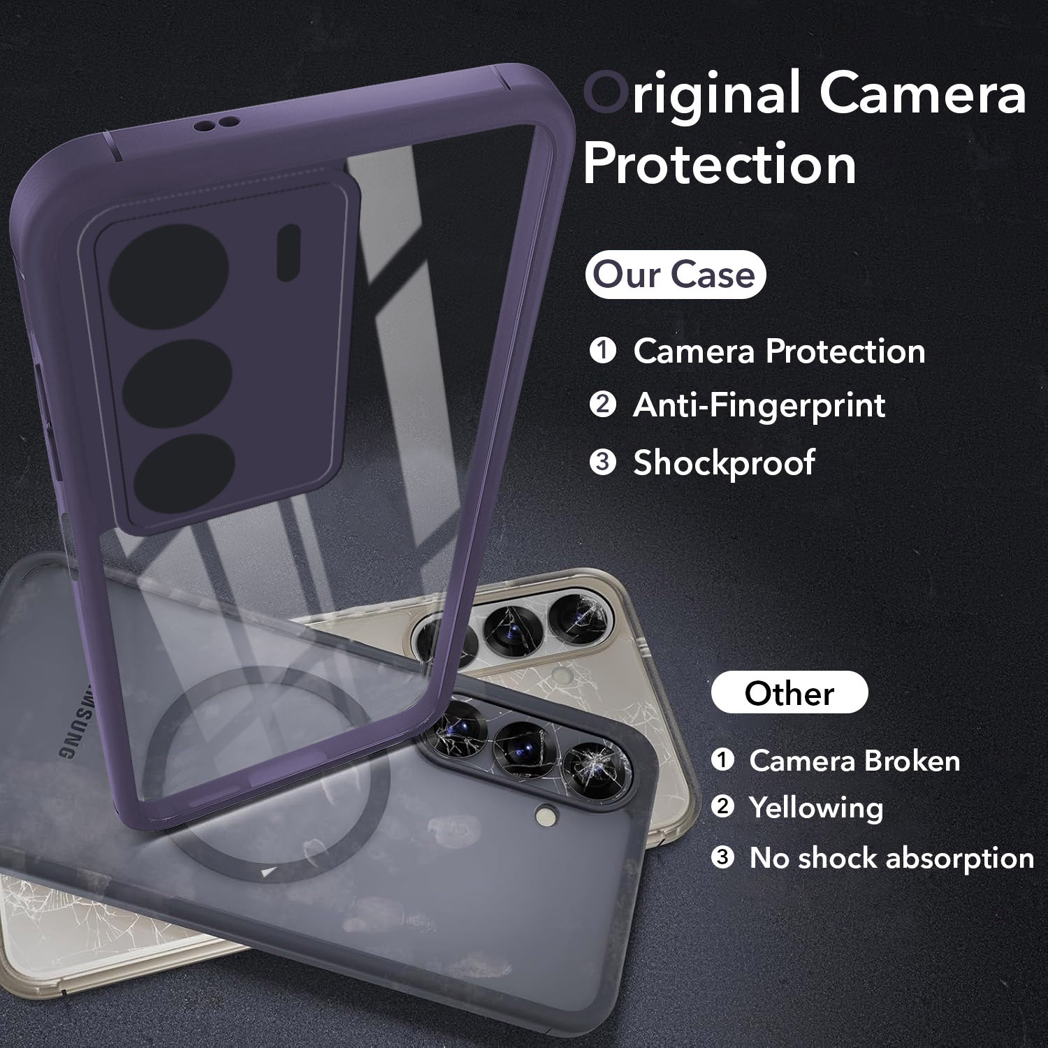 For Realme C75 5G Back Cover Case Ultra-Hybrid (Lifetime Anti Yellow | Anti Scratch | Crystal Clear Shockproof)