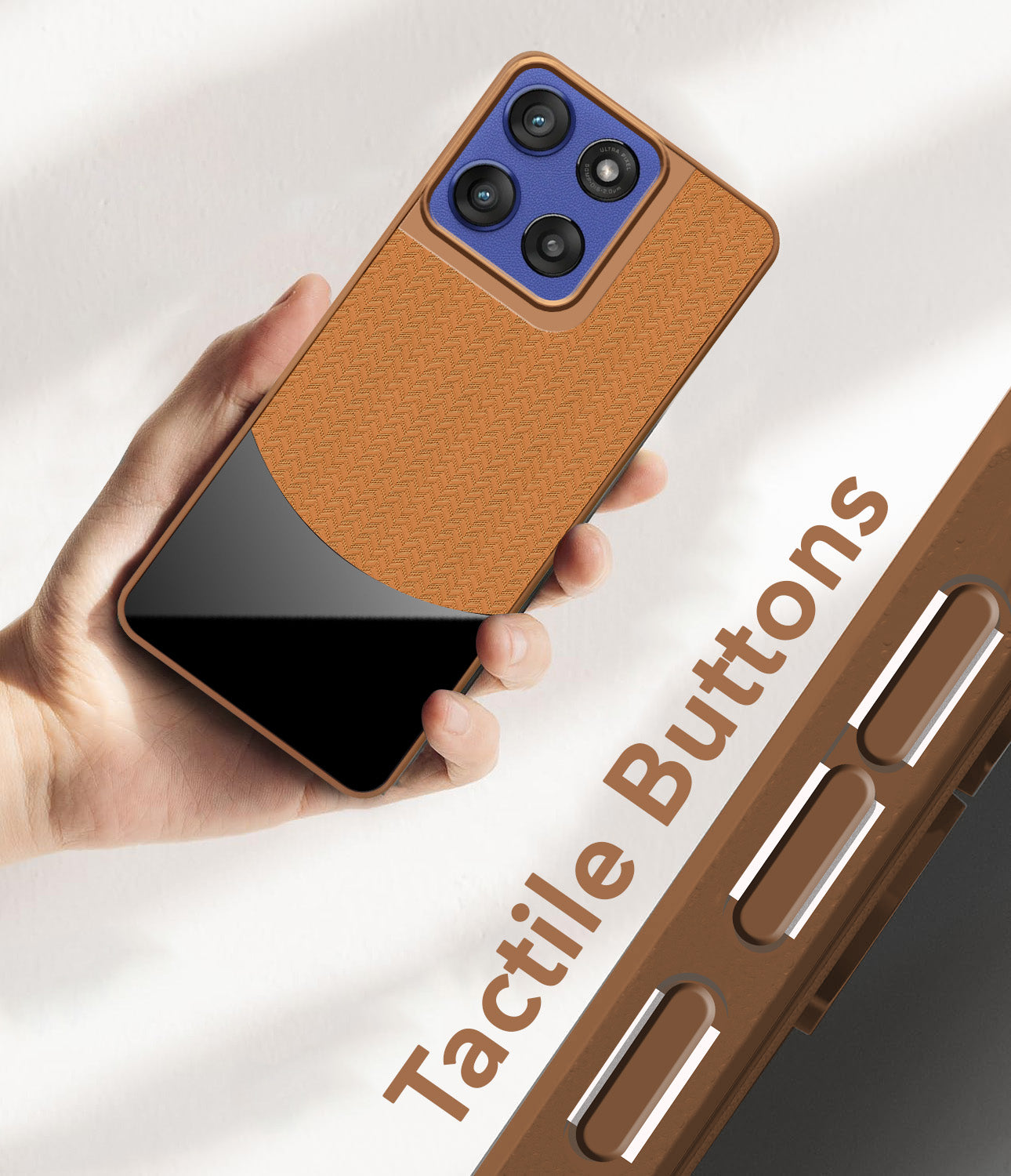 For Motorola Moto Edge 60 Stylus Silicone Finish Back Cover Case (Premium Minimalist Professional Feel | Camera Protection Bump)