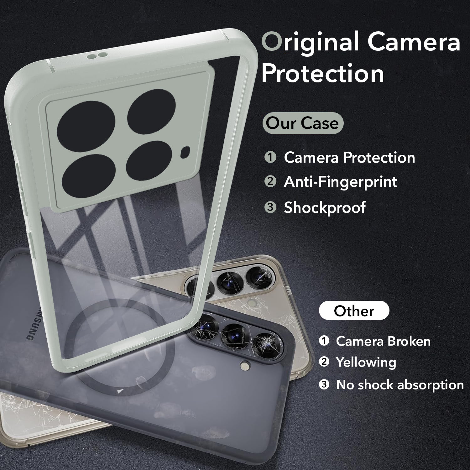 For Infinix Note 40 Back Cover Case (Lifetime Anti Yellow | Anti Scratch | Crystal Clear Shockproof)
