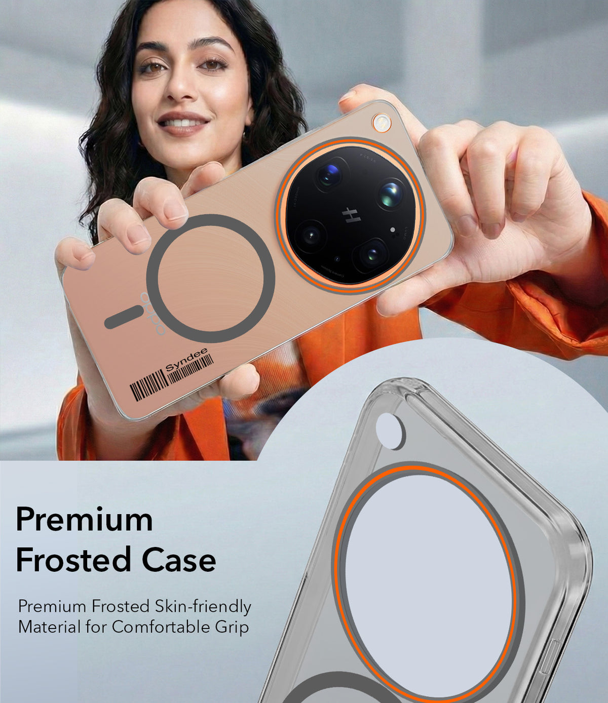 For Oppo Find X9 Ultra Back Cover Case (Soft Touch | Camera Bump Protection | MagSafe Compatible | Matte Finish)
