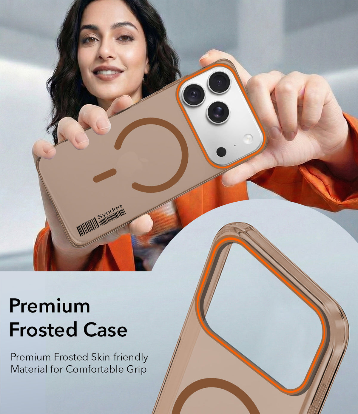 For Apple iPhone 18 Pro Back Cover Case (Soft Touch | Camera Bump Protection | MagSafe Compatible | Matte Finish)
