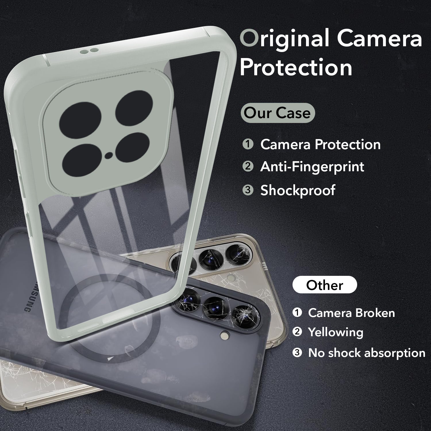 For Vivo iQOO Neo 10 Back Cover Case Ultra-Hybrid (Lifetime Anti Yellow | Anti Scratch | Crystal Clear Shockproof)