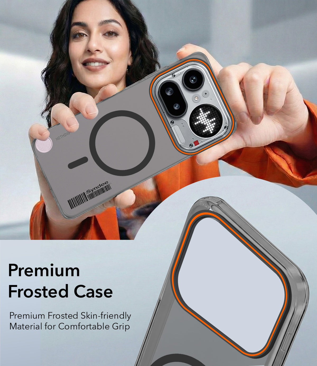 For Nothing Phone 4A Pro 5G Back Cover Case (Soft Touch | Camera Bump Protection | MagSafe Compatible | Matte Finish)