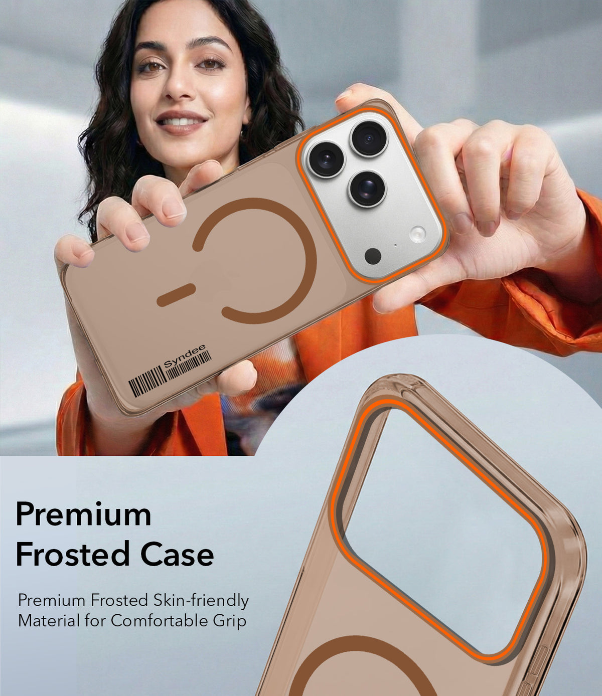 For iPhone 17 Pro | iPhone 18 Pro Back Cover Case (Soft Touch | Camera Bump Protection | MagSafe Compatible | Matte Finish)