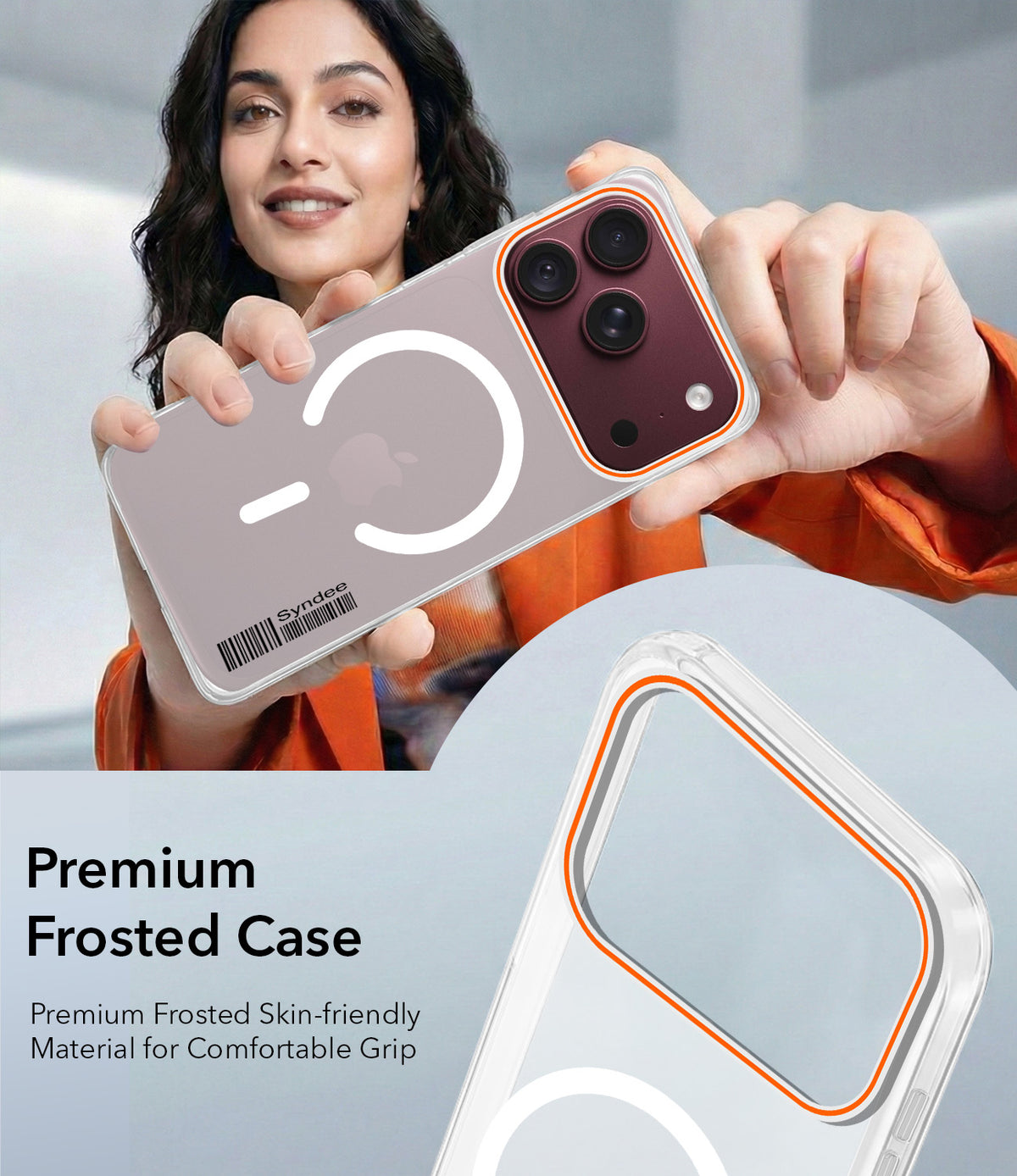 For Apple iPhone 18 Pro Max Back Cover Case (Soft Touch | Camera Bump Protection | MagSafe Compatible | Matte Finish)