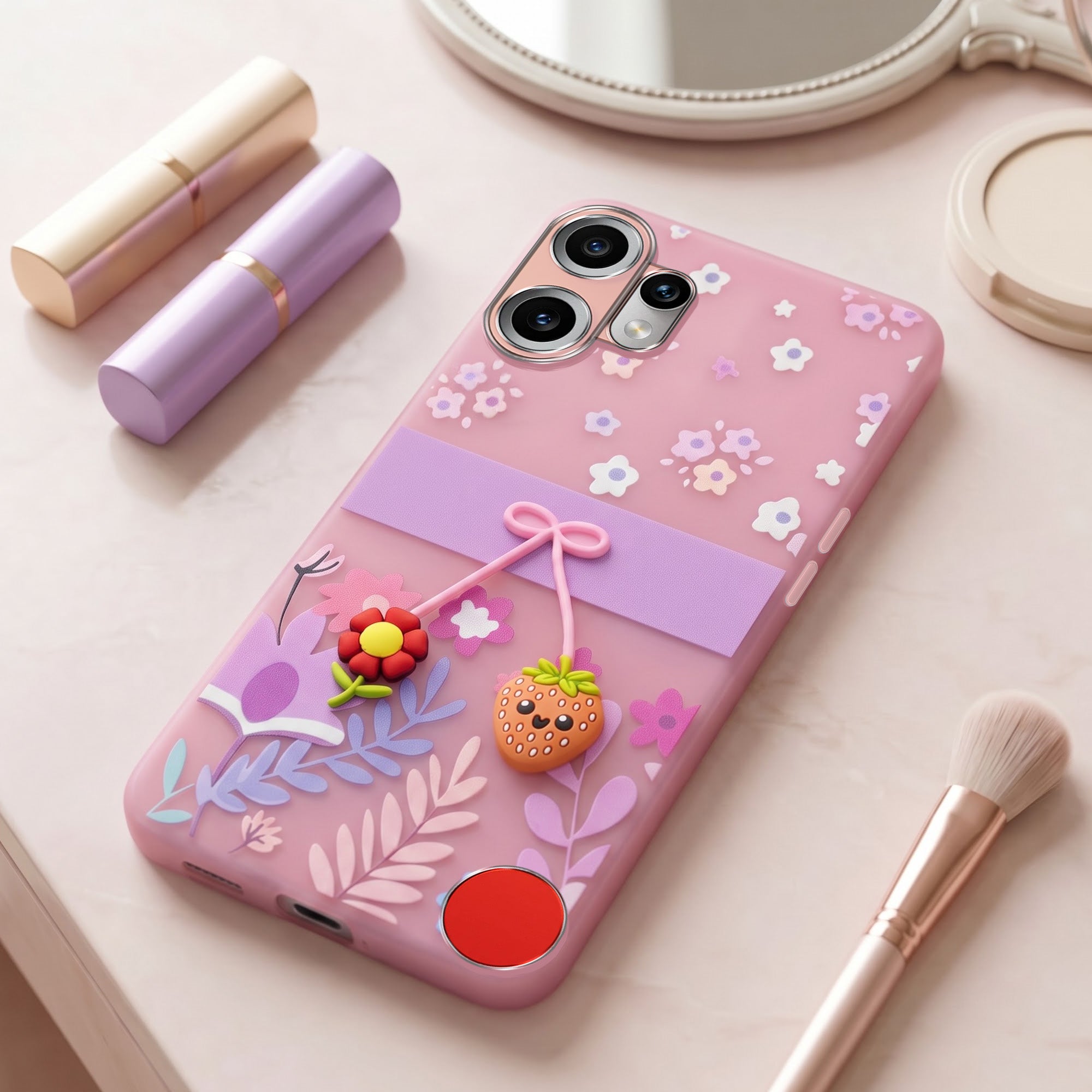 For Nothing CMF Phone 2 Pro Back Cover Case (3D Cute Cartoons | Hard Back Side Soft | Matte Premium Finish | HD Printing)
