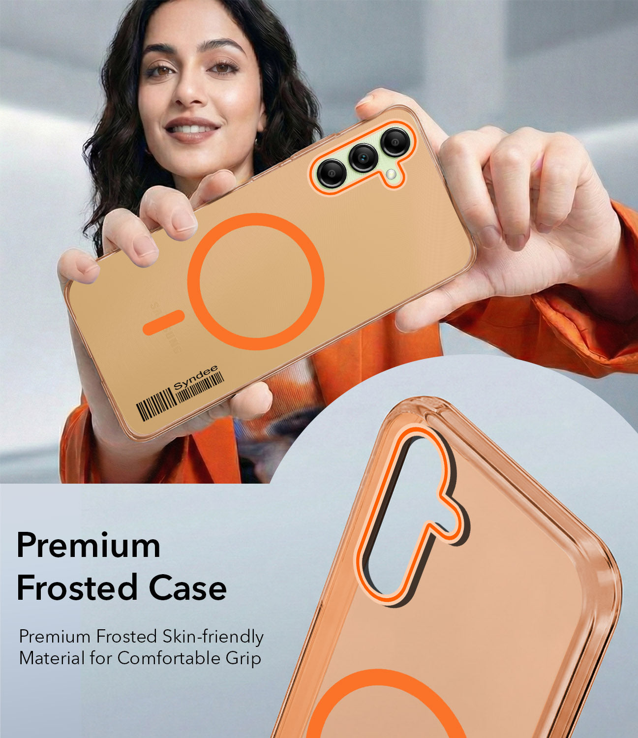 For Samsung Galaxy A14 4G | 5G Back Cover Case (Soft Touch | Camera Bump Protection | MagSafe Compatible | Matte Finish)
