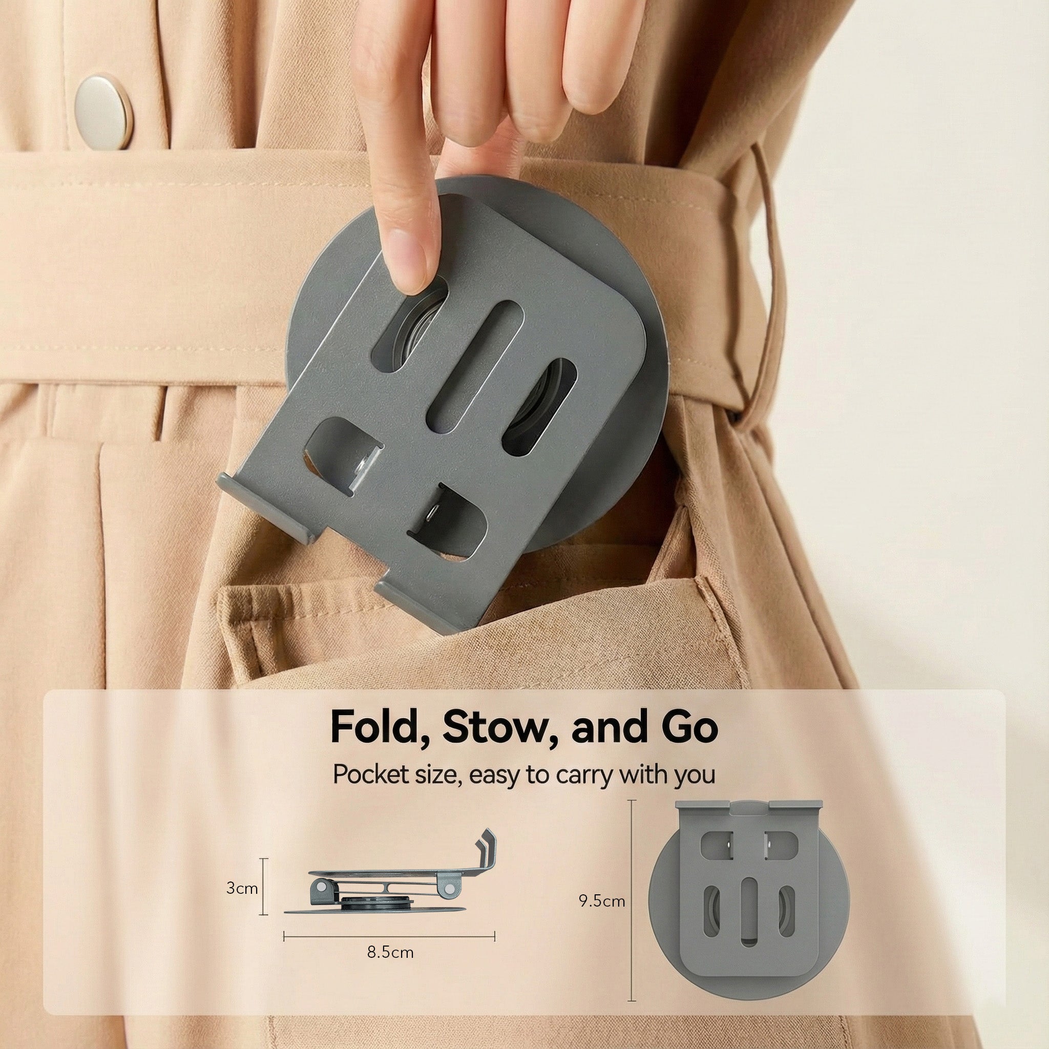 Mobile Stand with 360 Degree Rotation