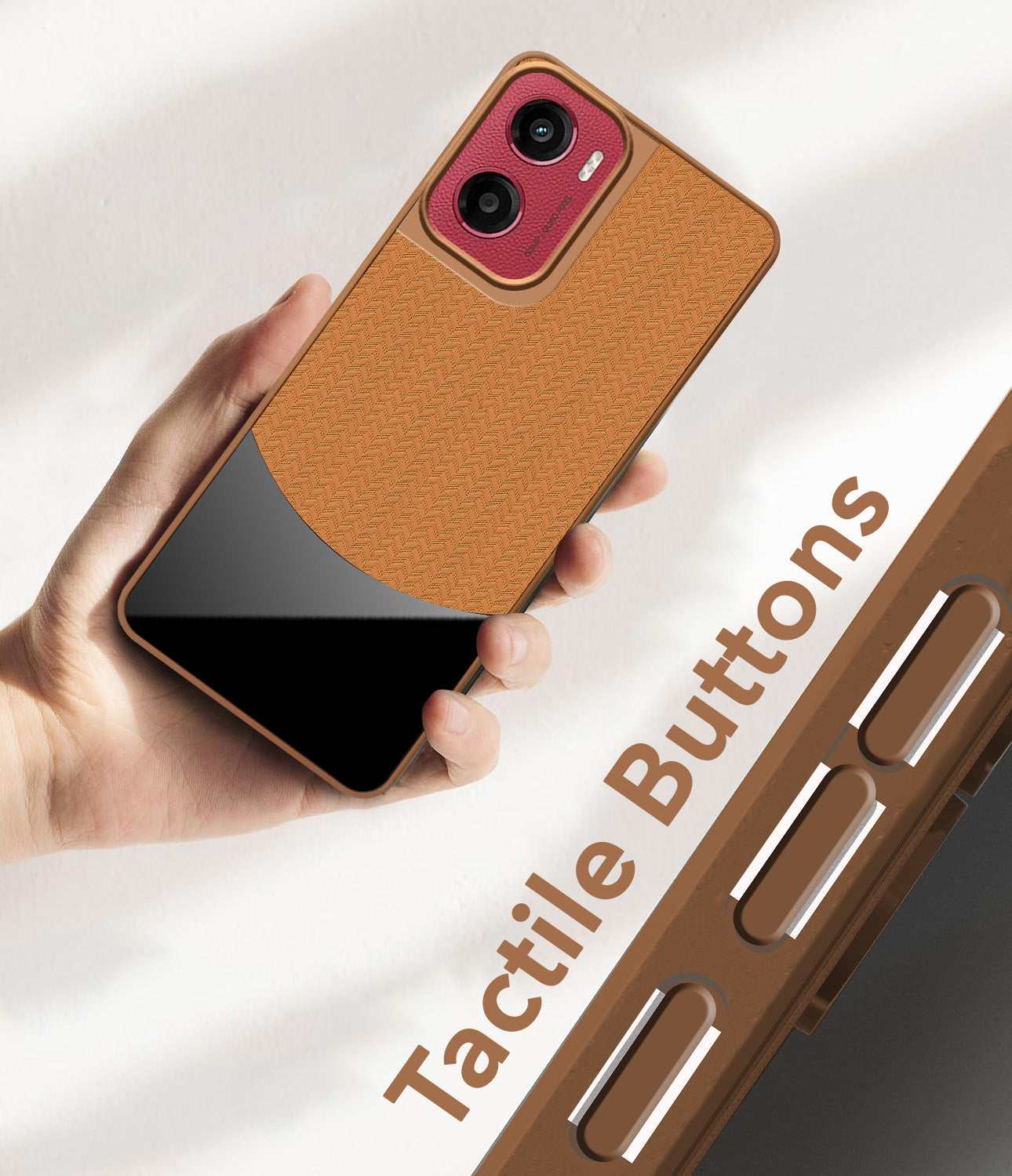 For Motorola Moto G05 Silicone Finish Back Cover Case (Premium Minimalist Professional Feel | Camera Protection Bump)