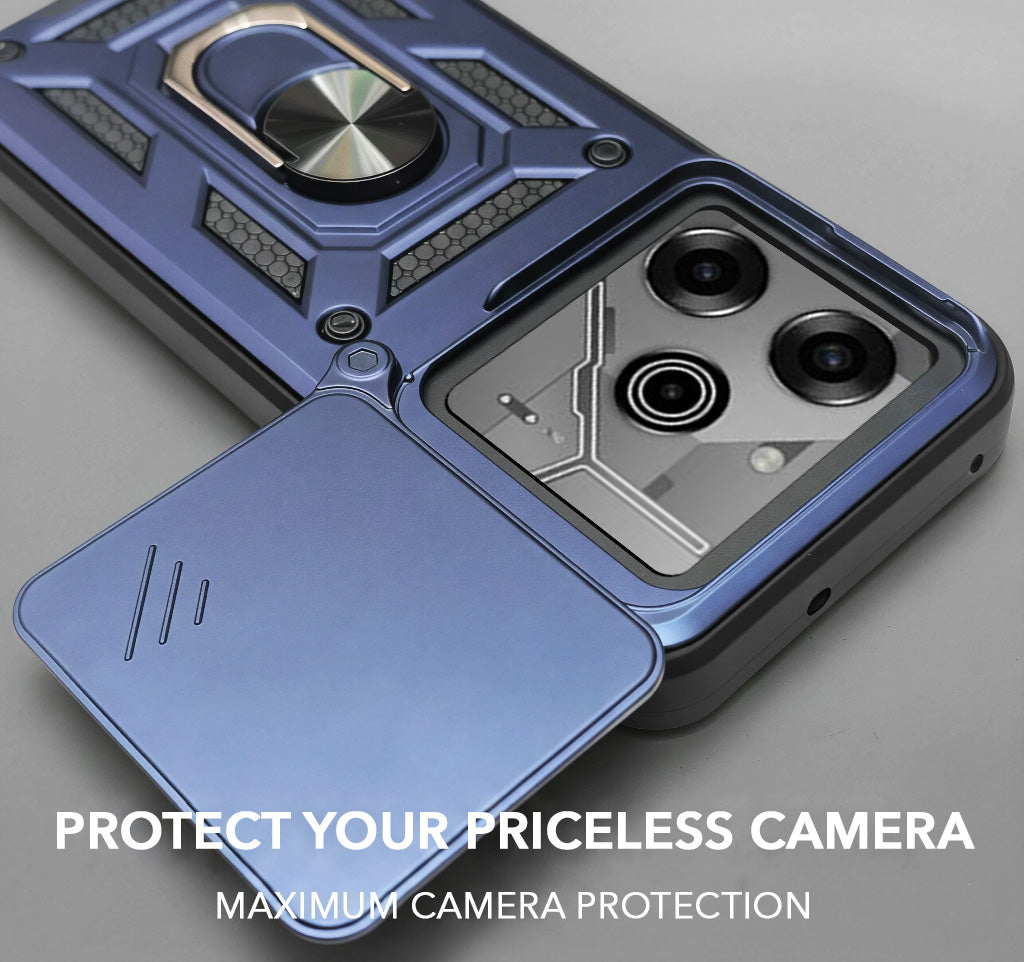 For Tecno Pova 6 Pro 5G Back Cover Case (Hybrid Dual Armor Polycarbonate)