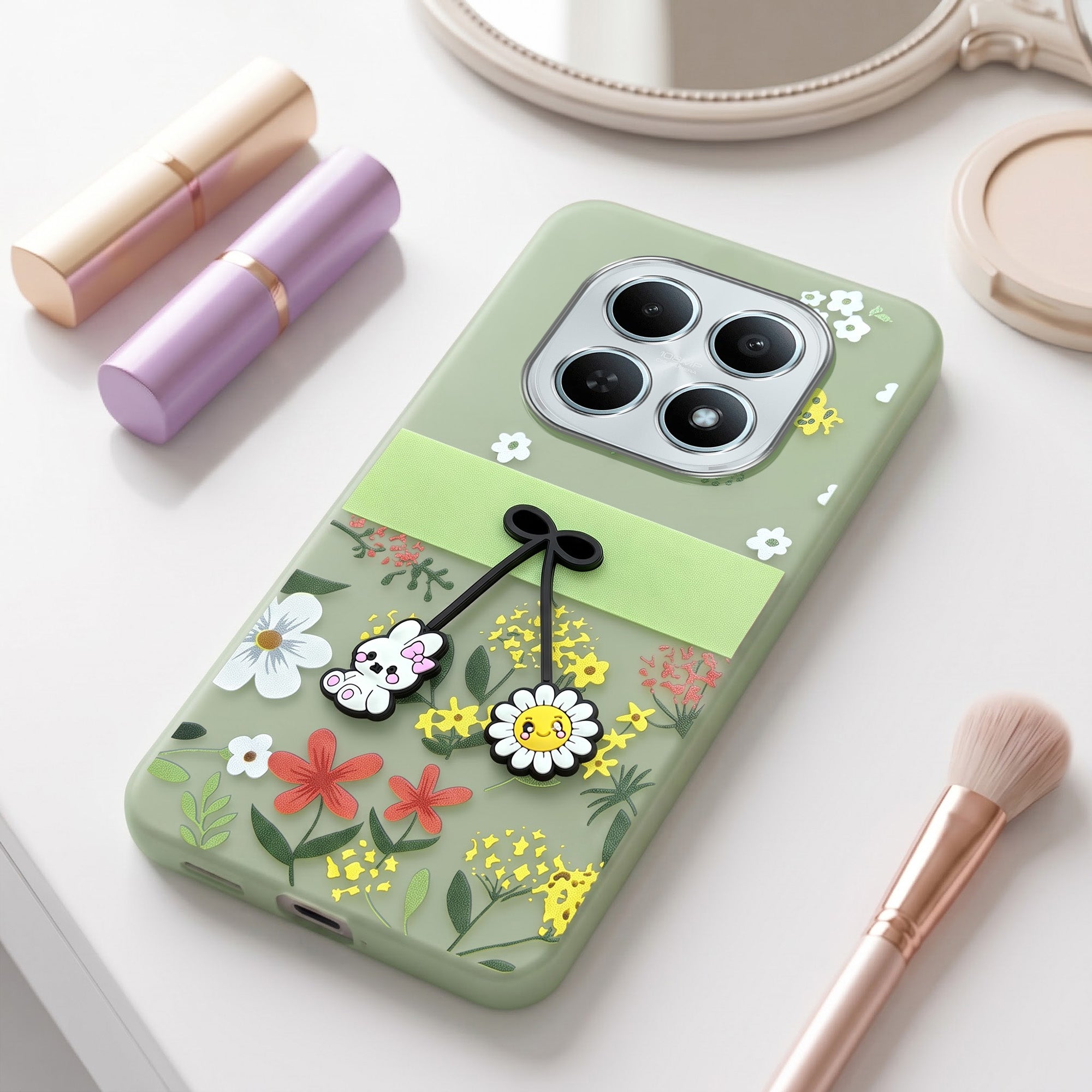 For Xiaomi Redmi Note 15 5G | Redmi Note 15 SE 5G Back Cover Case (3D Cute Cartoons | Hard Back Side Soft | Matte Premium Finish | HD Printing)