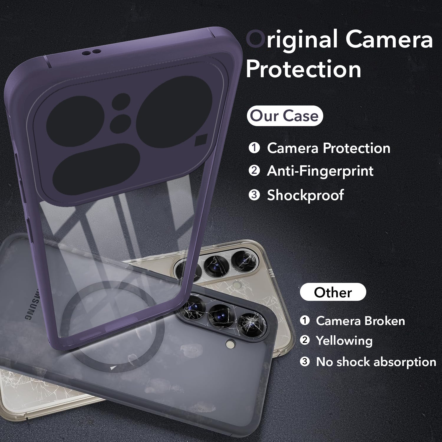 For Nothing Phone 4A Pro 5G Back Cover Case Ultra-Hybrid (Lifetime Anti Yellow | Anti Scratch | Crystal Clear Shockproof)