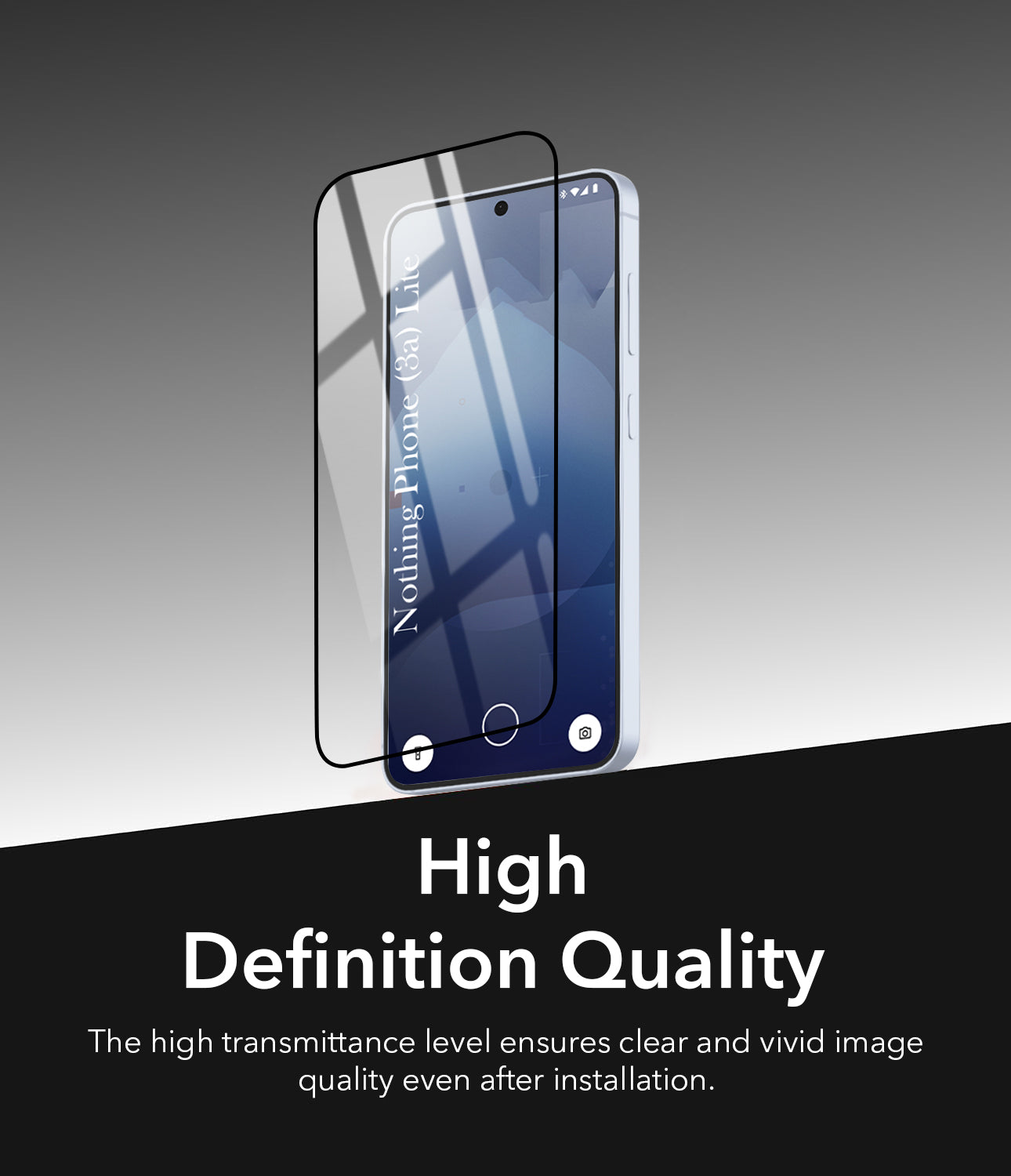 (Pack of 2) Tempered Glass For Nothing Phone 3A Lite Military-Grade Gorilla Screen Protector With Installation Kit | Shatterproof, Full Coverage, HD Clear, Scratch Resistant