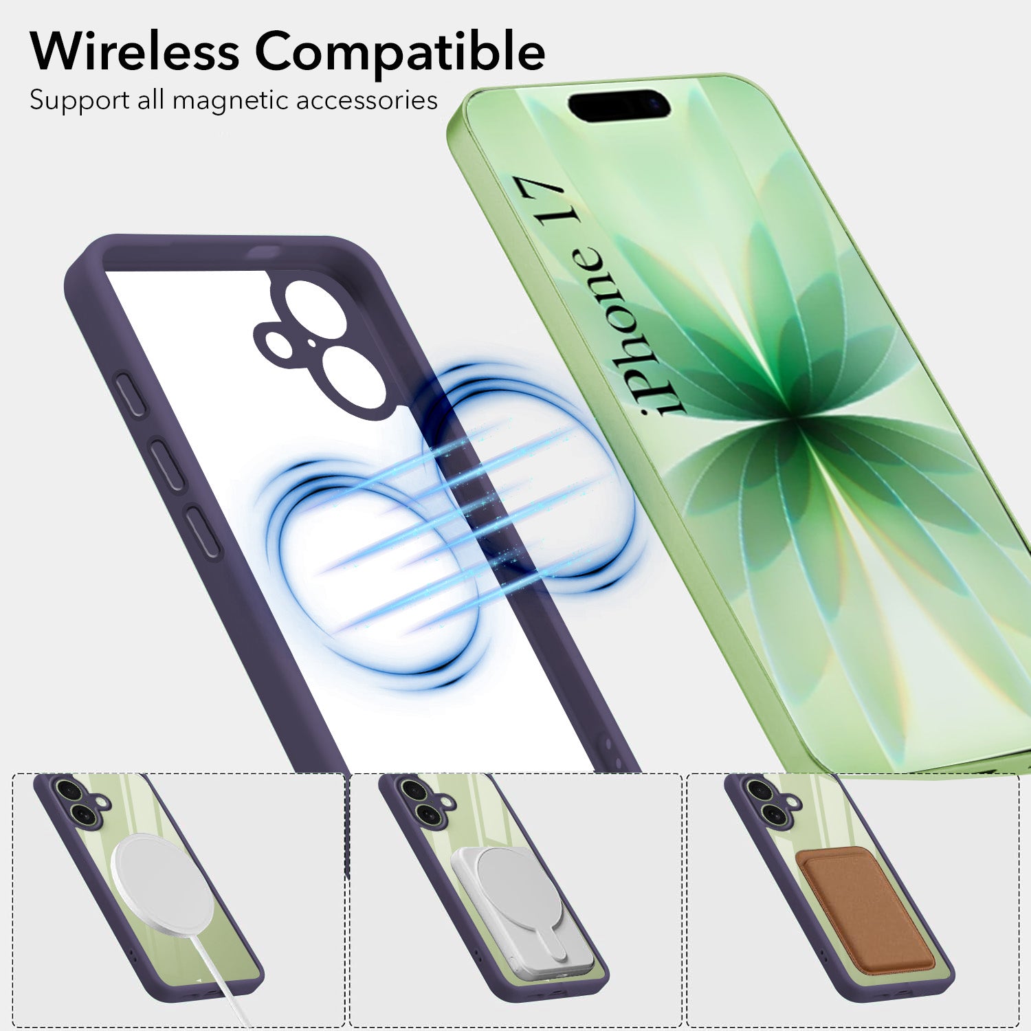 For Apple iPhone 17 Back Cover Case Ultra-Hybrid (Lifetime Anti Yellow | Anti Scratch | Crystal Clear Shockproof)