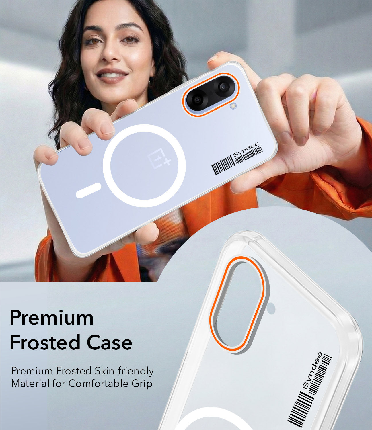 For Oneplus Nord CE 5 Back Cover Case (Soft Touch | Camera Bump Protection | MagSafe Compatible | Matte Finish)