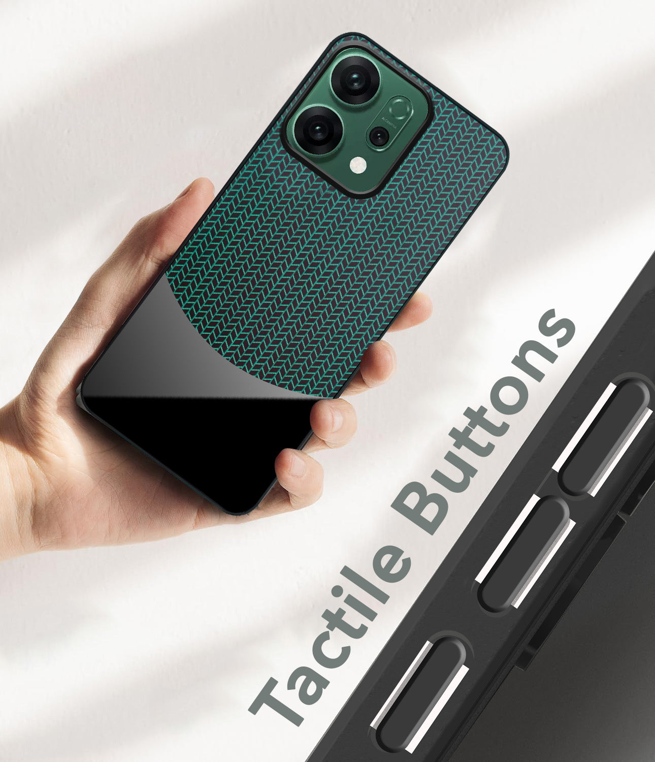 For Oppo Reno14 5G | Oppo Reno 14 5G Silicone Finish Back Cover Case (Premium Minimalist Professional Feel | Camera Protection Bump)
