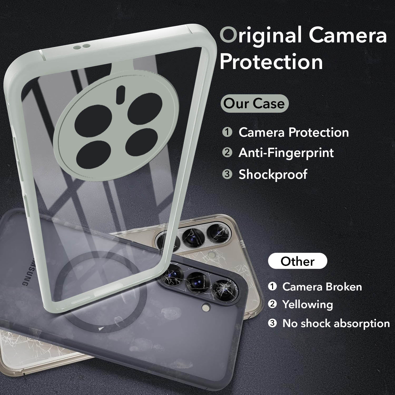 For Realme P1 5G Back Cover Case (Lifetime Anti Yellow | Anti Scratch | Crystal Clear Shockproof)