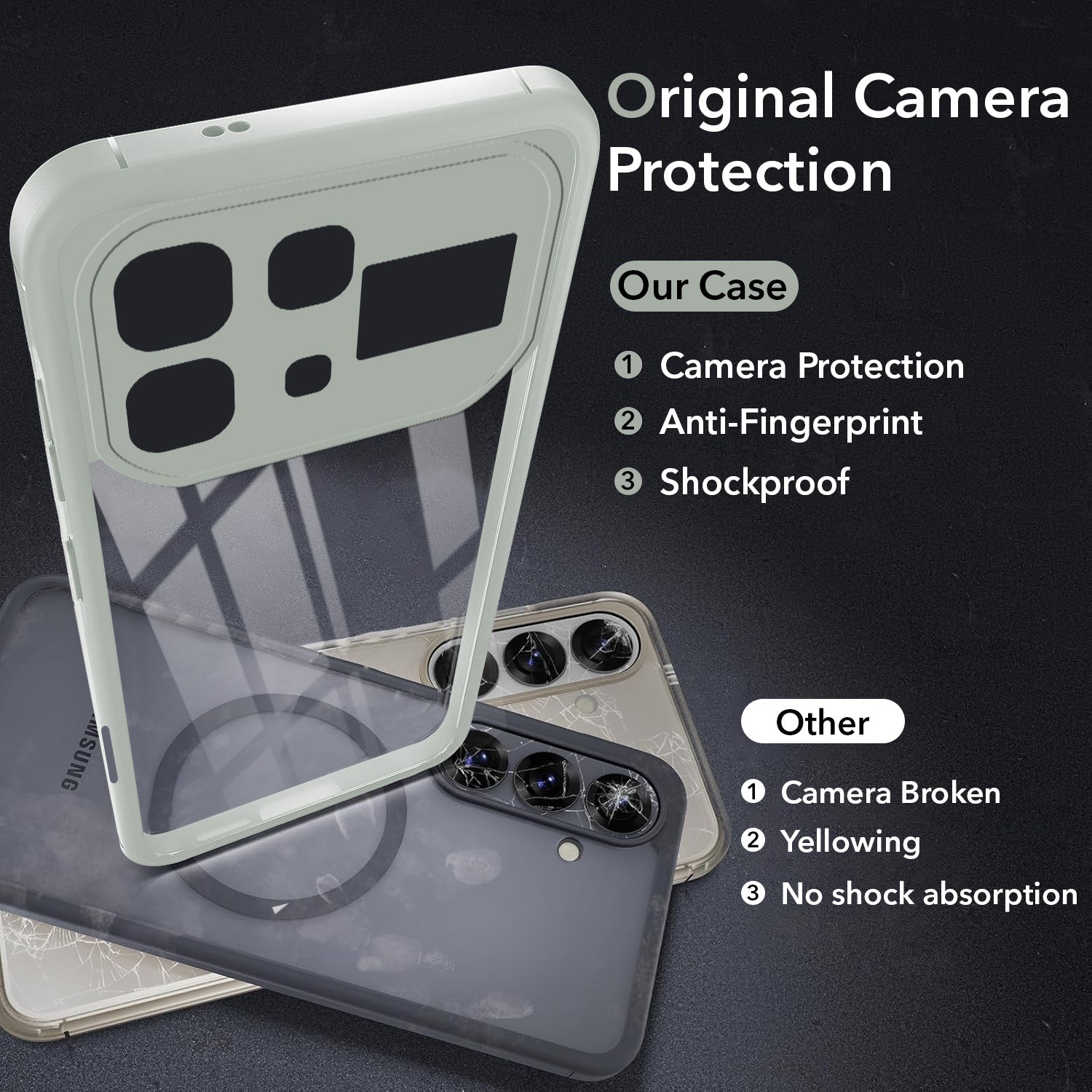 For Infinix Note 60 Pro 5G Back Cover Case Ultra-Hybrid (Lifetime Anti Yellow | Anti Scratch | Crystal Clear Shockproof)