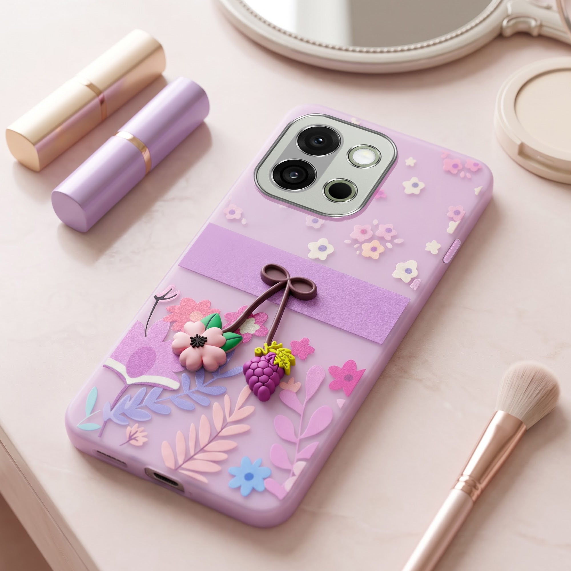 For OnePlus 13S Back Cover Case (3D Cute Cartoons | Hard Back Side Soft | Matte Premium Finish | HD Printing)