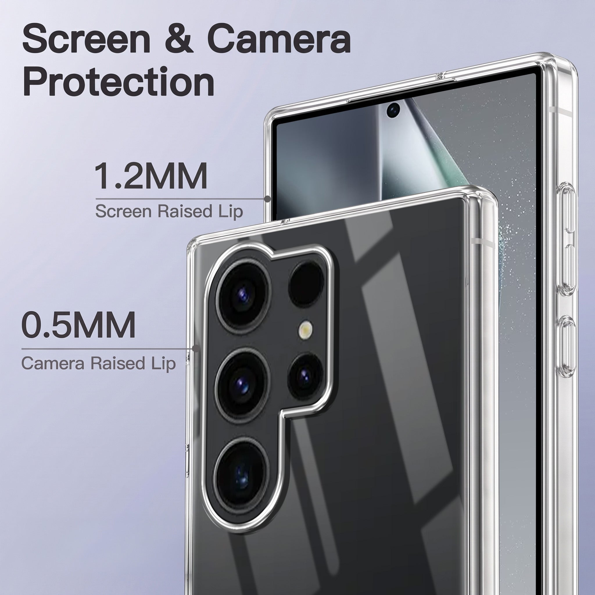 For Samsung Galaxy S23 Ultra Back Case Cover Crystal Anti Yellow (Unbreakable PC | MagSafe Wireless Charging Support |Camera Protection Bump)