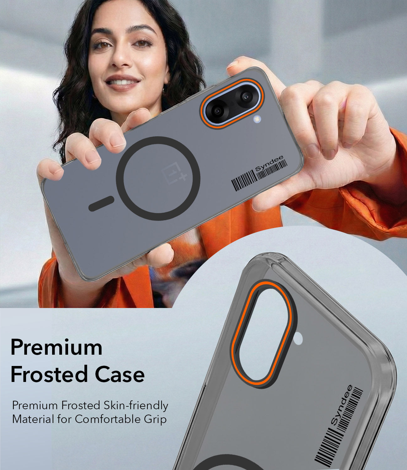 For Oneplus Nord CE 5 Back Cover Case (Soft Touch | Camera Bump Protection | MagSafe Compatible | Matte Finish)
