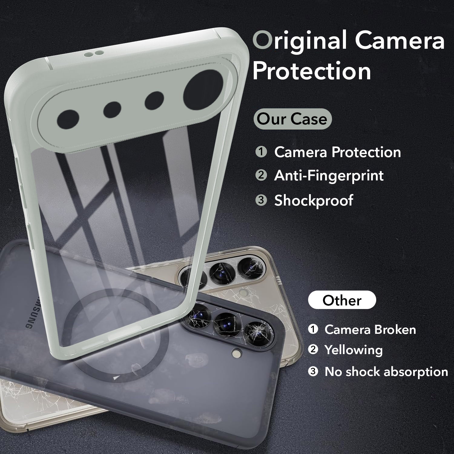 For Realme 16 Back Cover Case Ultra-Hybrid (Lifetime Anti Yellow | Anti Scratch | Crystal Clear Shockproof)