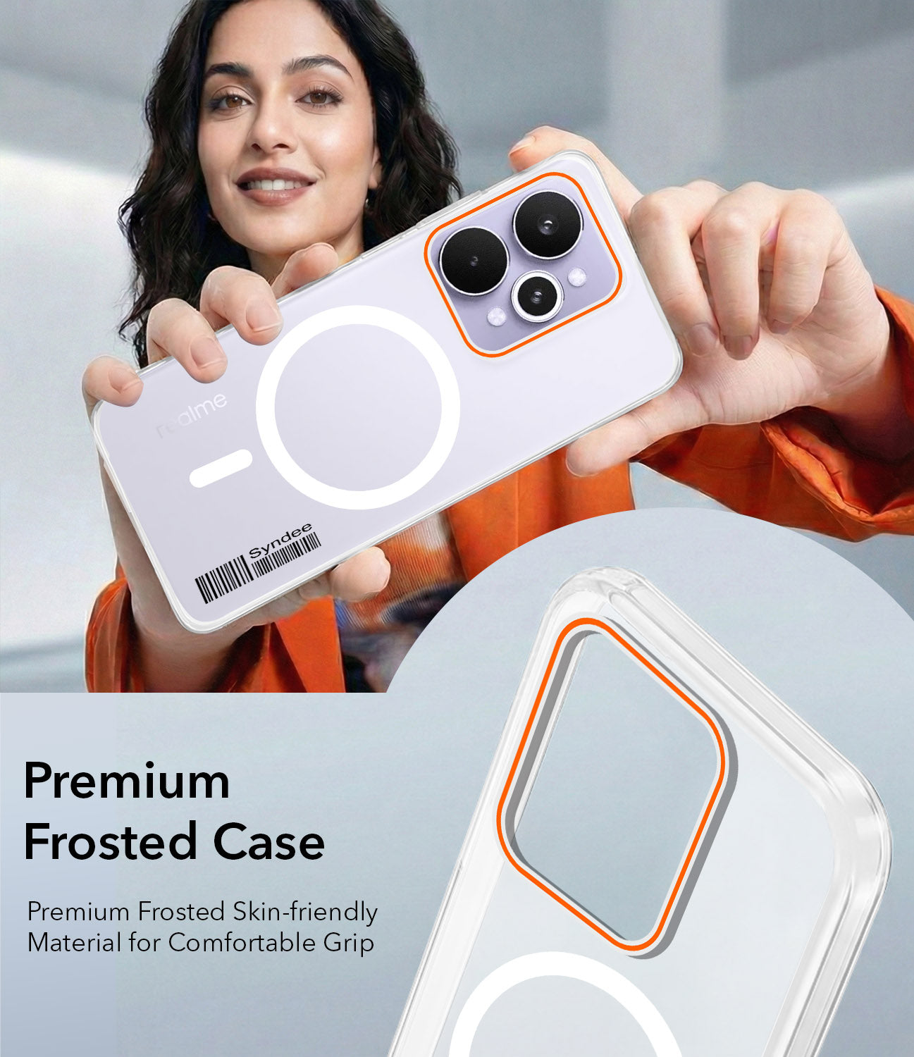 For Realme 15 Pro Back Cover Case (Soft Touch | Camera Bump Protection | MagSafe Compatible | Matte Finish)
