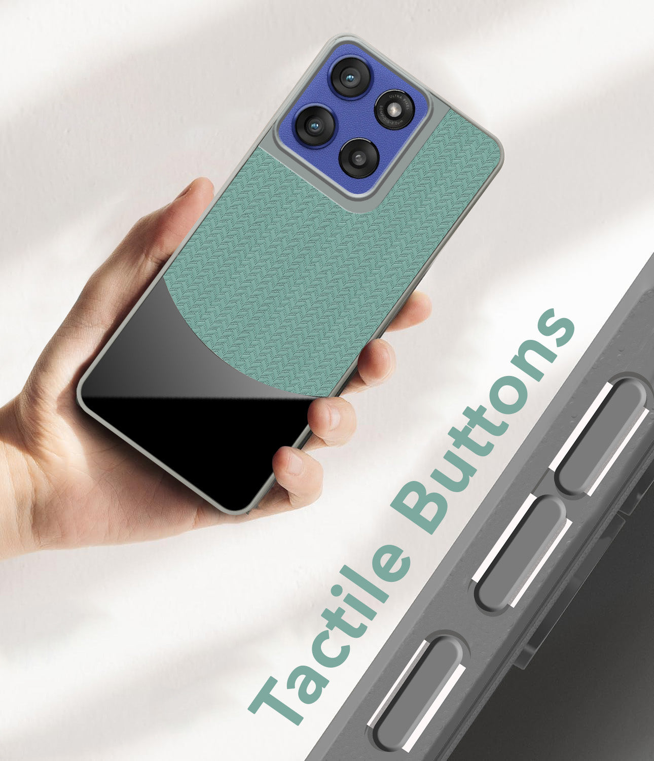 For Motorola Moto Edge 60 Stylus Silicone Finish Back Cover Case (Premium Minimalist Professional Feel | Camera Protection Bump)