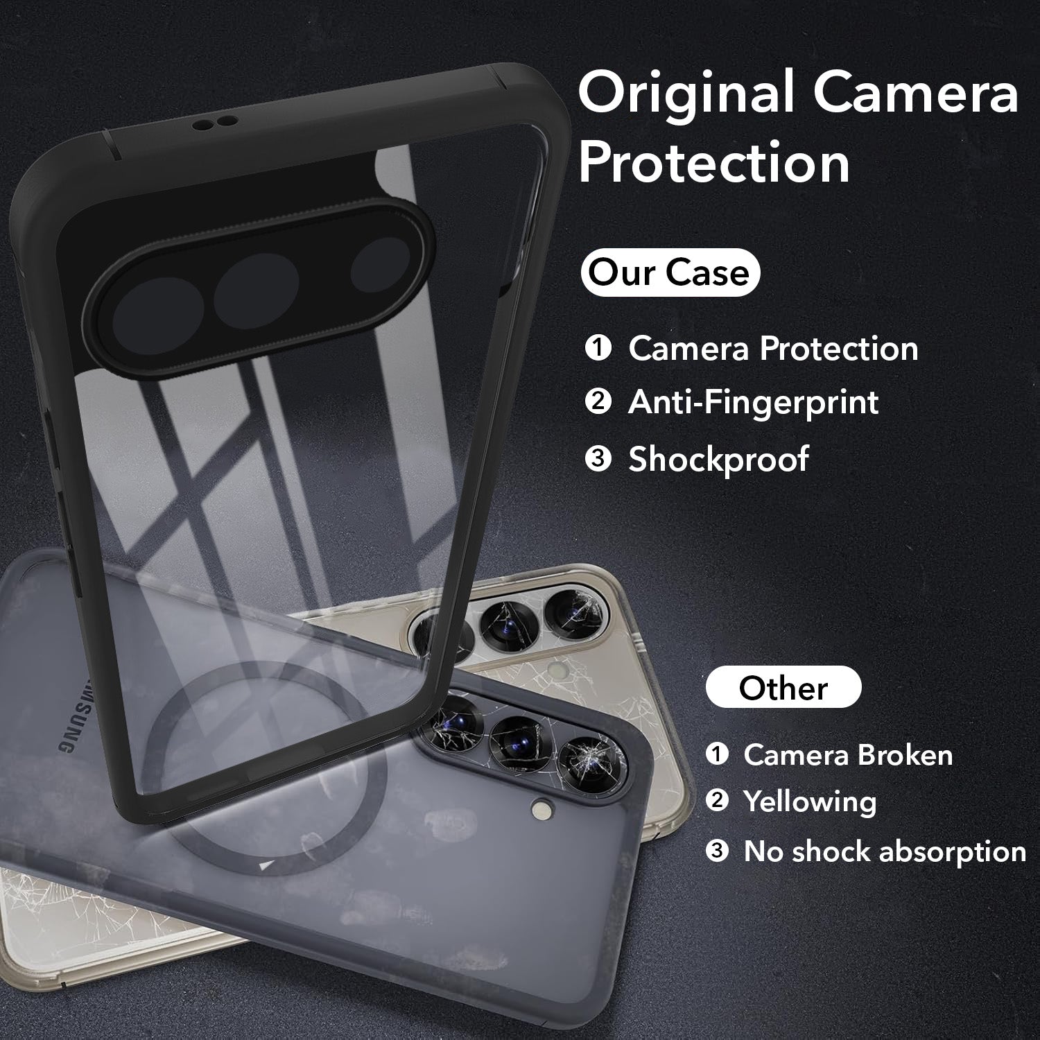 For Google Pixel 10a Back Cover Case Ultra-Hybrid (Lifetime Anti Yellow | Anti Scratch | Crystal Clear Shockproof)