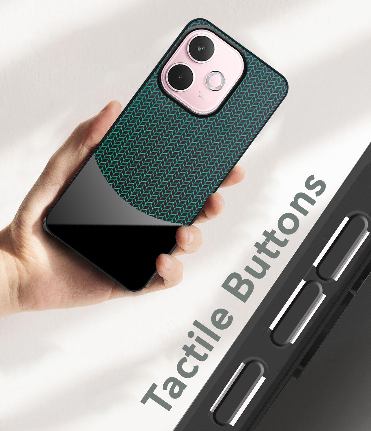 For Oppo A5 Pro Silicone Finish Back Cover Case (Premium Minimalist Professional Feel | Camera Protection Bump)