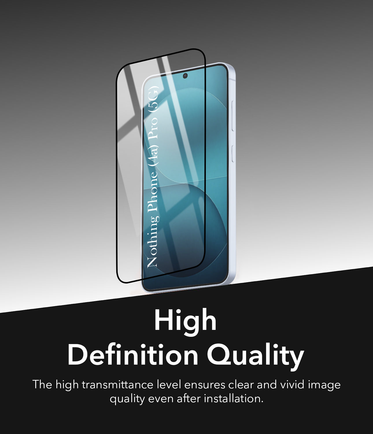 (Pack of 2) Tempered Glass For Nothing Phone 4A Pro 5G Military-Grade Gorilla Screen Protector (Shatterproof HD Clarity | Oleophobic Coating | 3D Precision Cut)