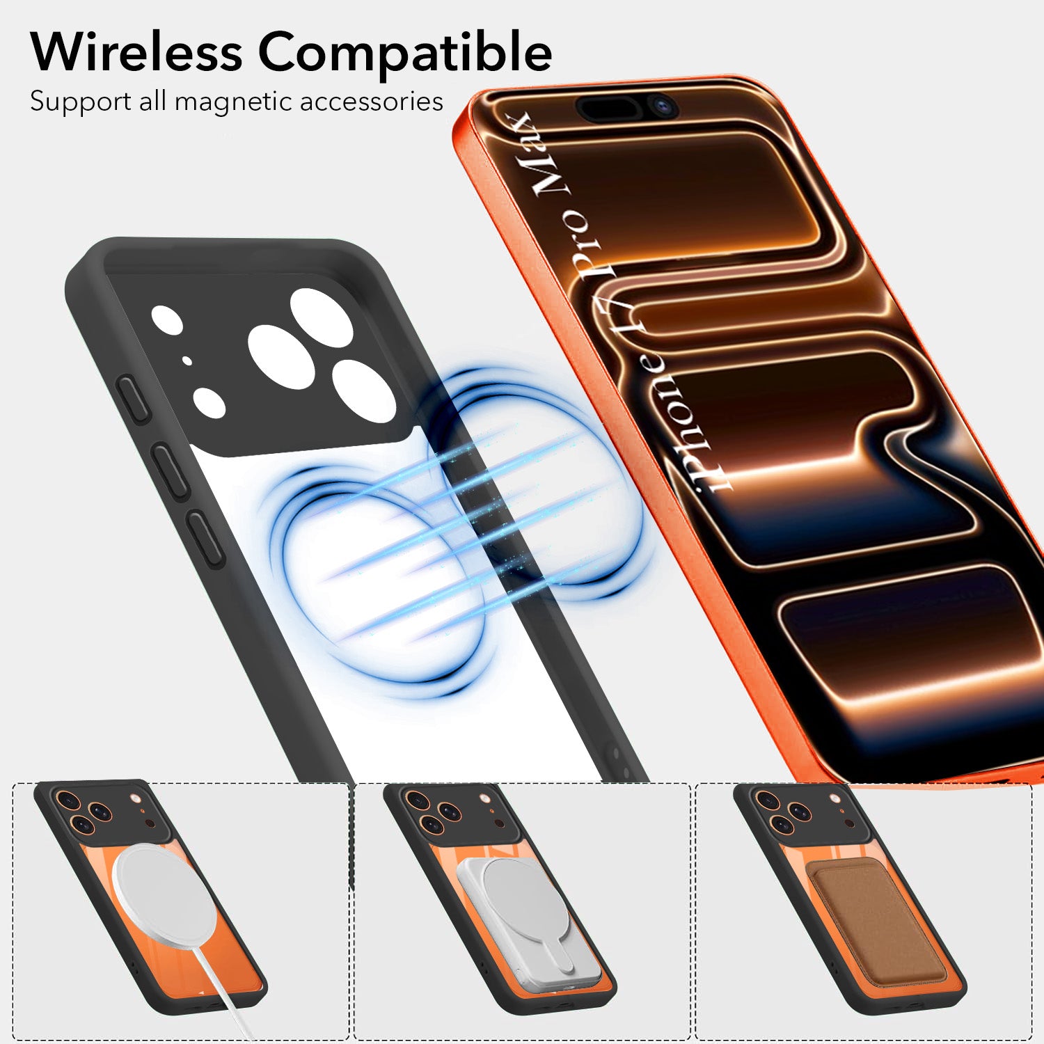 For Apple iPhone 17 Pro Max Back Cover Case Ultra-Hybrid (Lifetime Anti Yellow | Anti Scratch | Crystal Clear Shockproof)