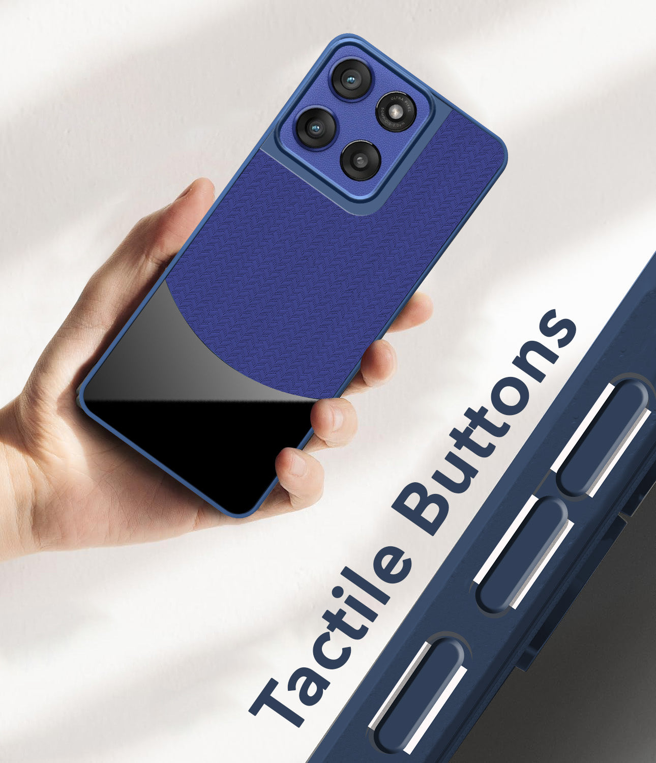 For Motorola Moto Edge 60 Stylus Silicone Finish Back Cover Case (Premium Minimalist Professional Feel | Camera Protection Bump)
