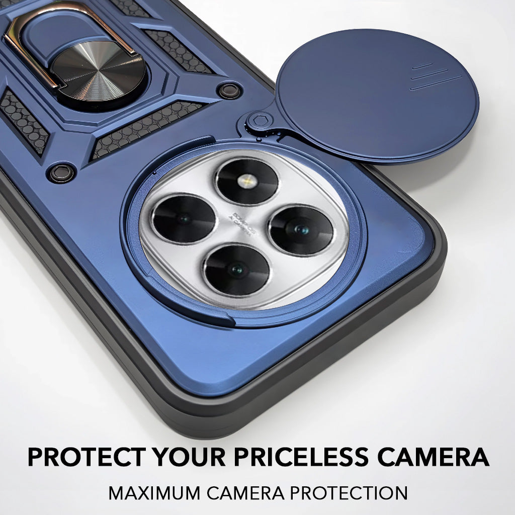 For Xiaomi Poco X7 Back Cover Case (Hybrid Dual Armor Polycarbonate)