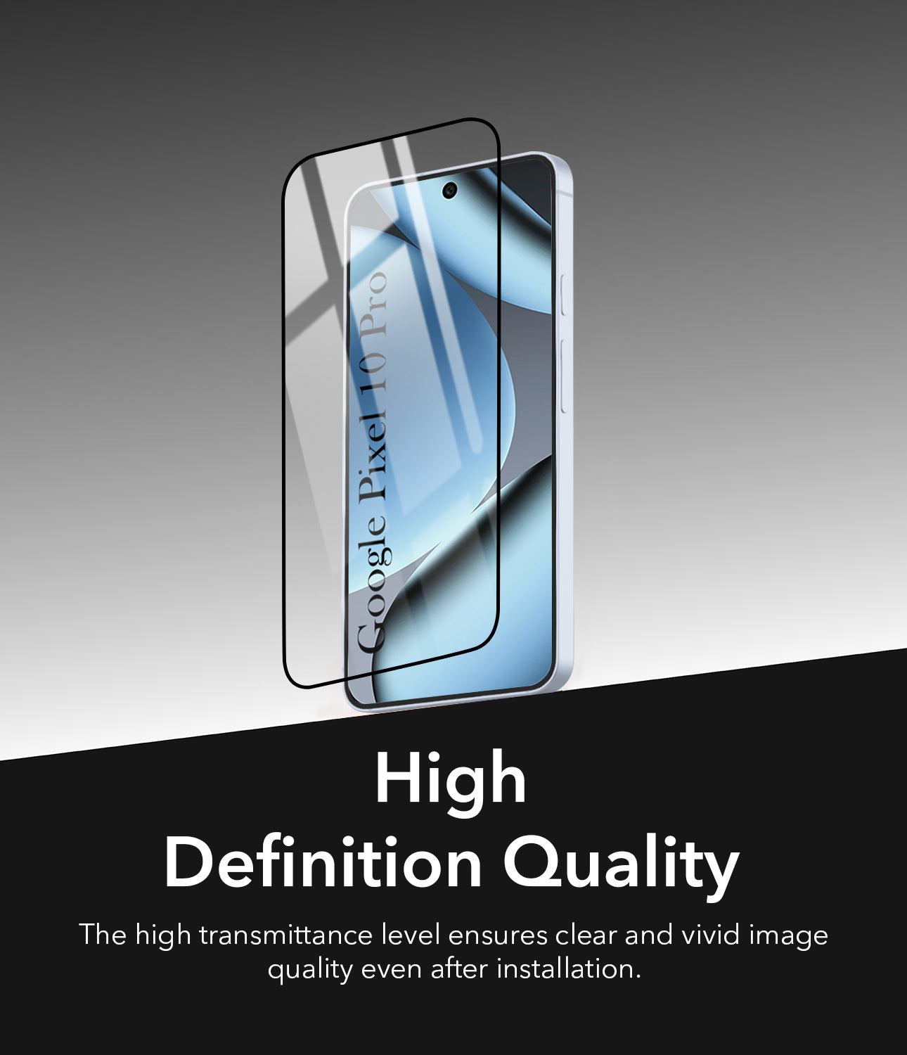 (Pack of 2) Tempered Glass For Google Pixel 10 Pro Military-Grade Gorilla Screen Protector With Installation Kit | Shatterproof, Full Coverage, HD Clear, Scratch Resistant