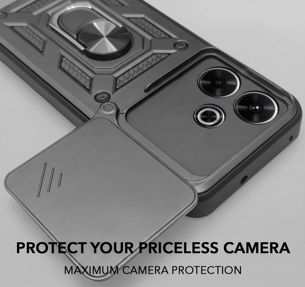 For Xiaomi Mi Redmi 13 4G | 5G Back Cover Case (Hybrid Dual Armor Polycarbonate)