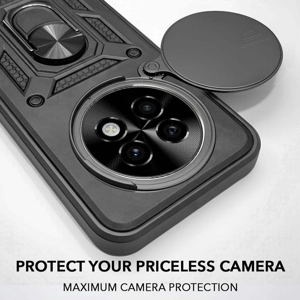 For Realme P1 Speed  Back Cover Case (Hybrid Dual Armor Polycarbonate)