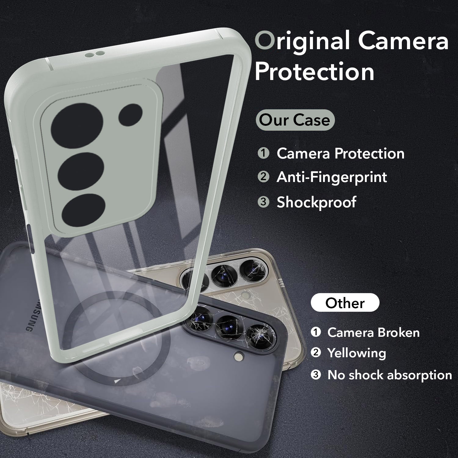 For Realme P4 Lite 5G | Narzo 100 Lite 5G Back Cover Case Ultra-Hybrid (Lifetime Anti Yellow | Anti Scratch | Crystal Clear Shockproof)