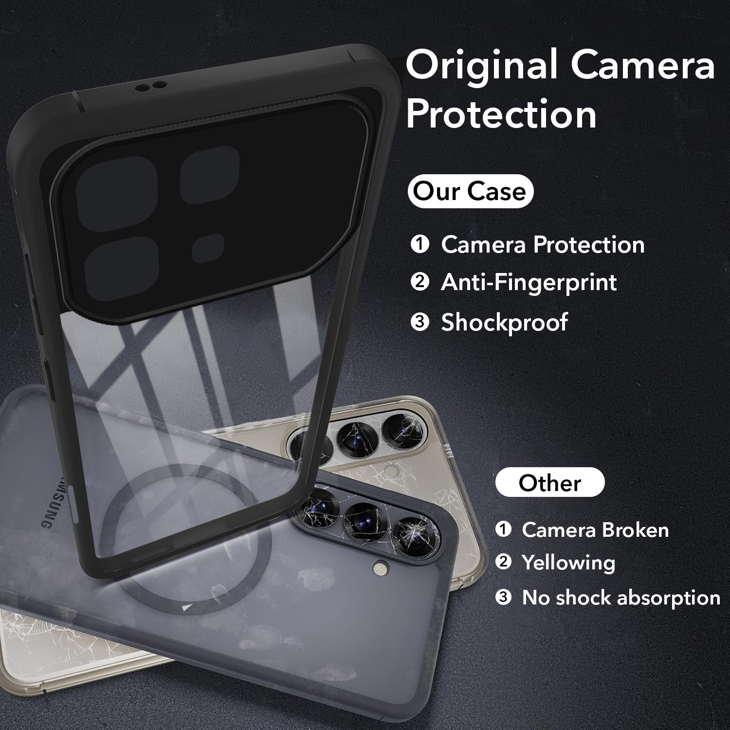 For Infinix Note 60 5G Back Cover Case Ultra-Hybrid (Lifetime Anti Yellow | Anti Scratch | Crystal Clear Shockproof)