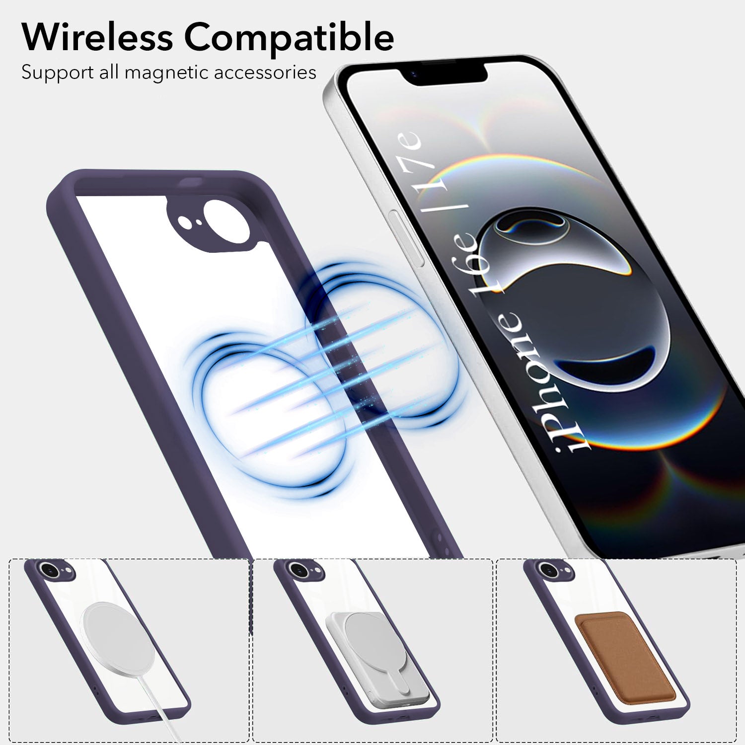 For Apple iPhone 16e | Apple iPhone 17e Back Cover Case (Lifetime Anti Yellow | Anti Scratch | Crystal Clear Shockproof) (Lifetime Anti Yellow | Anti Scratch | Crystal Clear Shockproof)