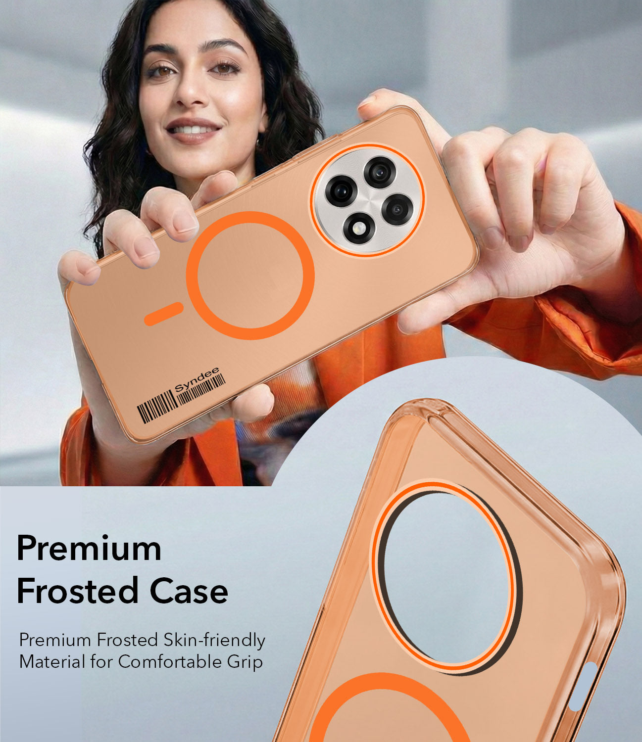 For OnePlus 13R Back Cover Case (Soft Touch | Camera Bump Protection | MagSafe Compatible | Matte Finish)