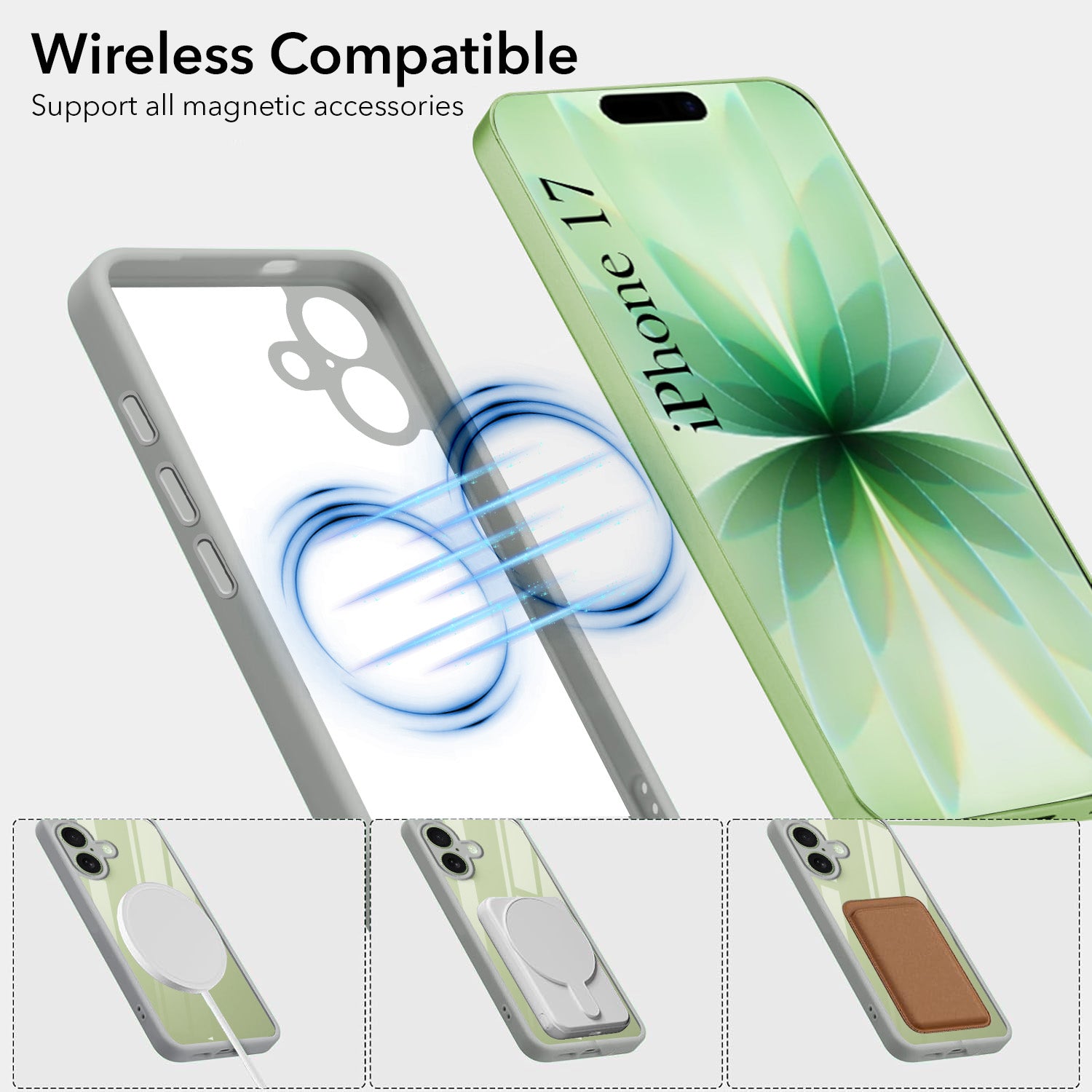 For Apple iPhone 17 Back Cover Case Ultra-Hybrid (Lifetime Anti Yellow | Anti Scratch | Crystal Clear Shockproof)