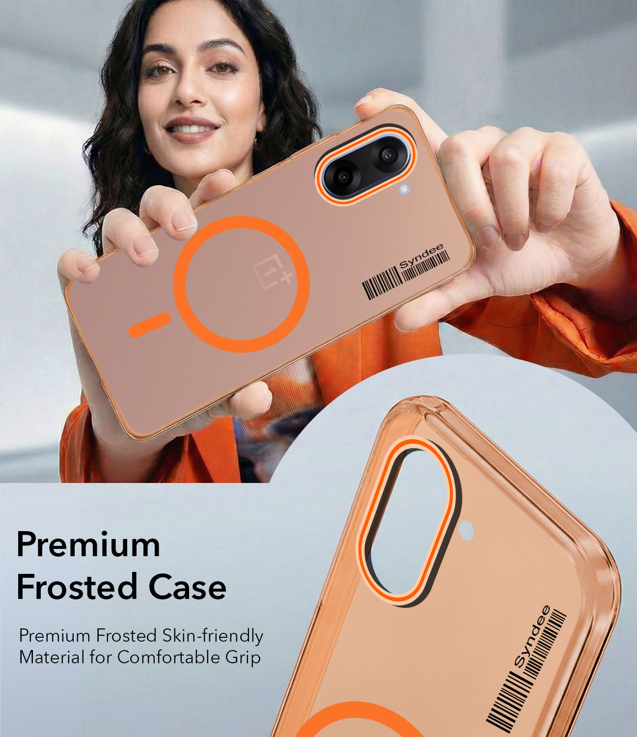 For Oneplus Nord CE 5 Back Cover Case (Soft Touch | Camera Bump Protection | MagSafe Compatible | Matte Finish)