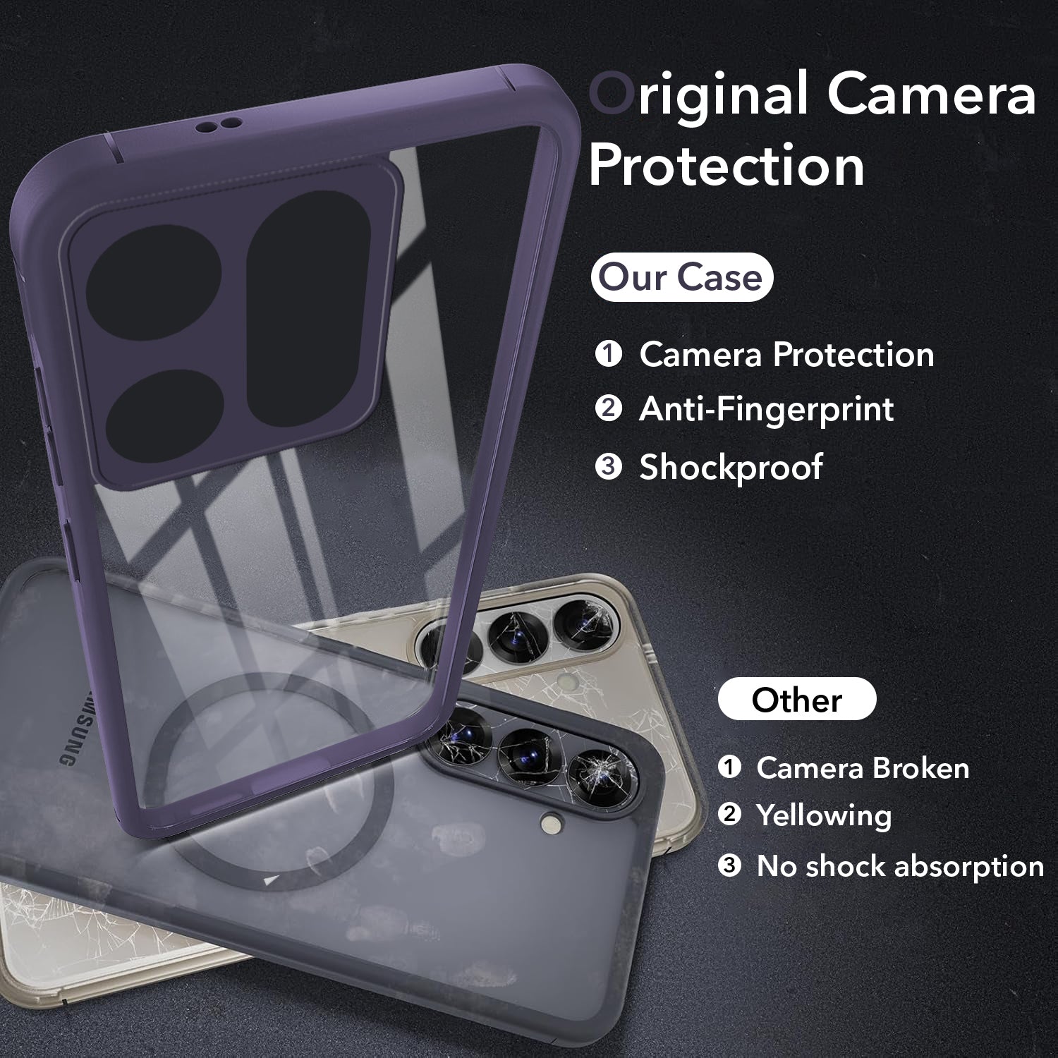 For Motorola Moto Signature 5G Back Cover Case Ultra-Hybrid (Lifetime Anti Yellow | Anti Scratch | Crystal Clear Shockproof)