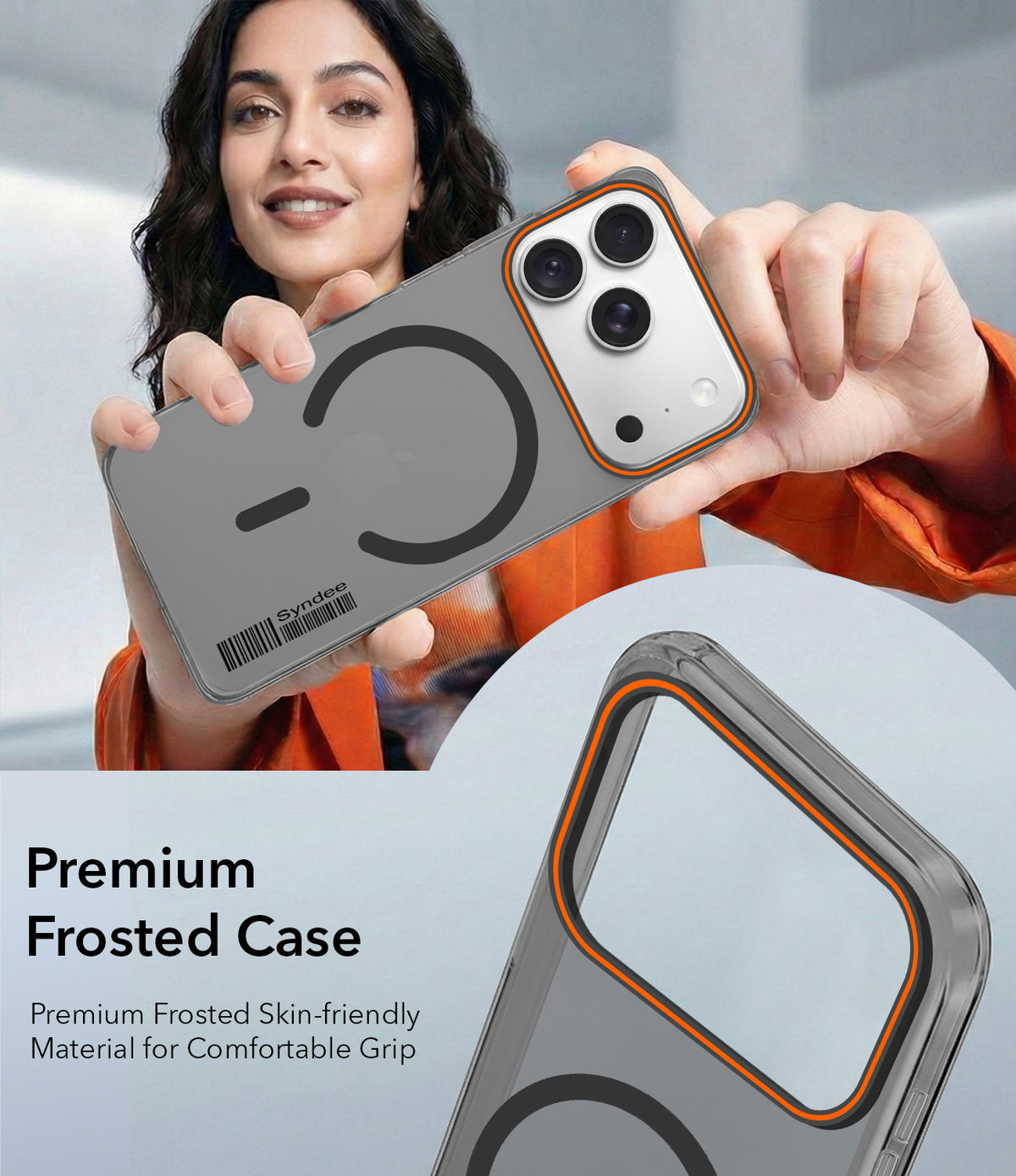 For Apple iPhone 18 Pro Back Cover Case (Soft Touch | Camera Bump Protection | MagSafe Compatible | Matte Finish)