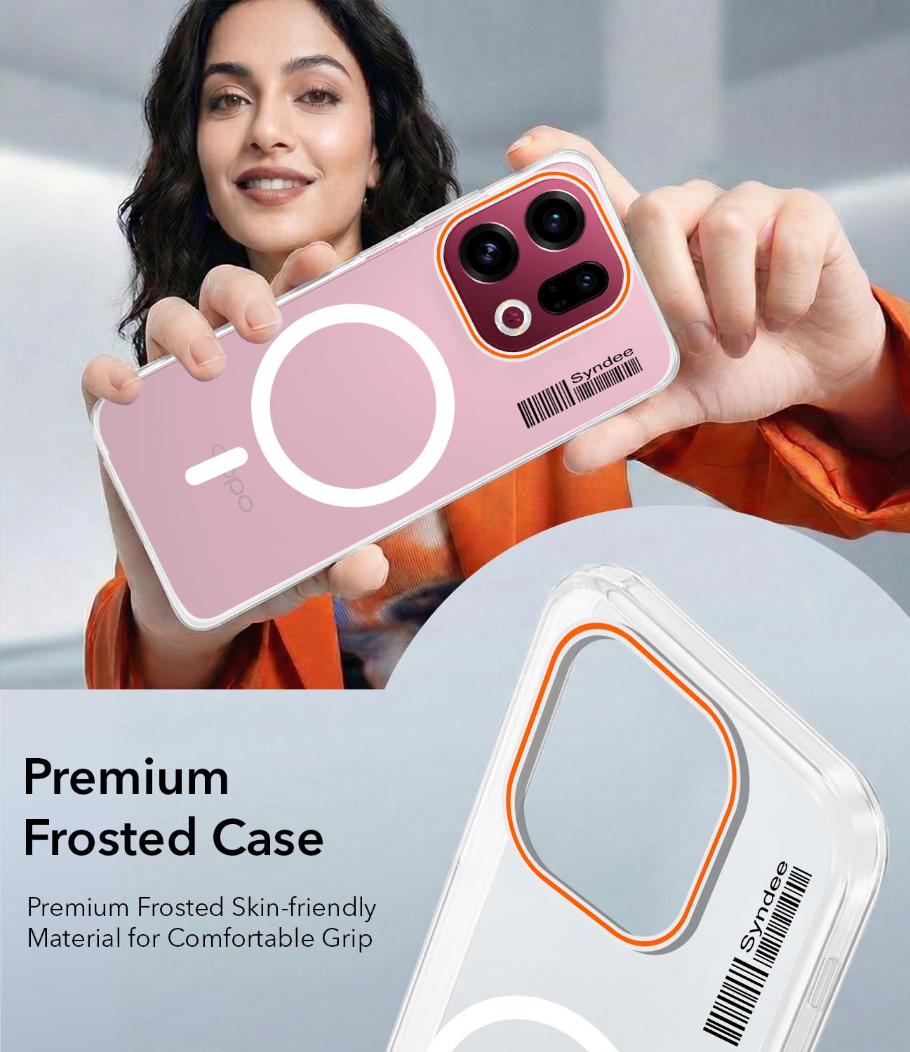 For Oppo Find X9 | Oppo Find X9s Back Cover Case (Soft Touch | Camera Bump Protection | MagSafe Compatible | Matte Finish)