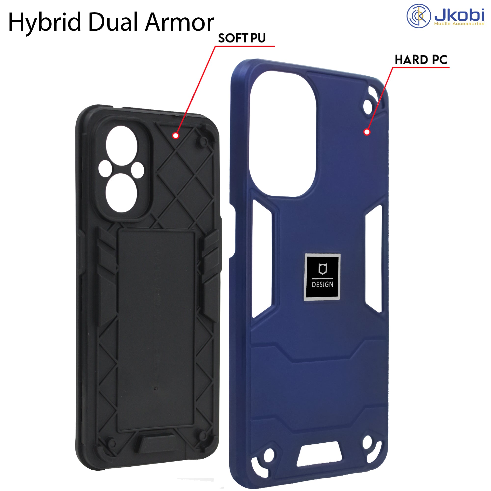 For iPhone 16e | iPhone 17e Back Cover Case (Hybrid Armor | Slim Dual Layer | Shockproof Lightweight)