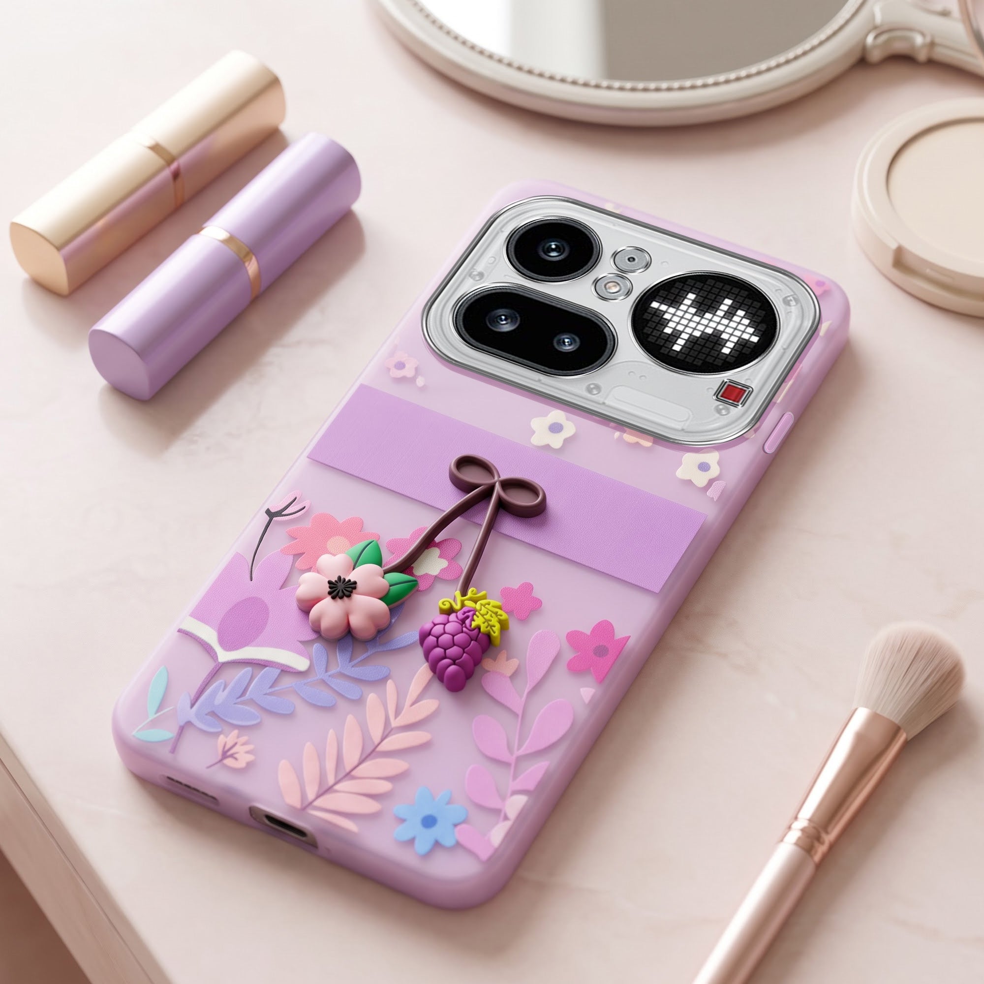 For Nothing Phone 4A Pro 5G Back Cover Case (3D Cute Cartoons | Hard Back Side Soft | Matte Premium Finish | HD Printing)